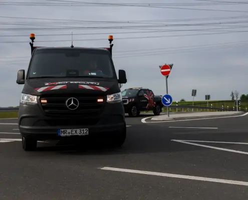 Verkehrssicherung A49