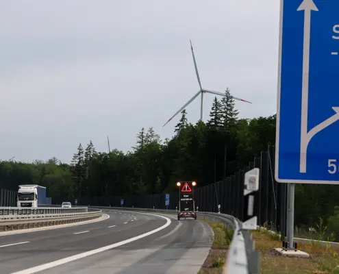 Verkehrssicherung A49