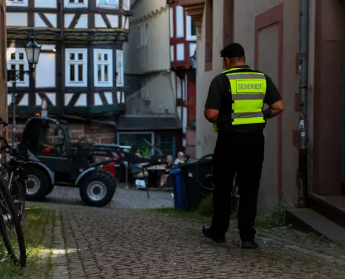 Eventsecurity / Sicherheitsdienst für Stadtfest / Marburg