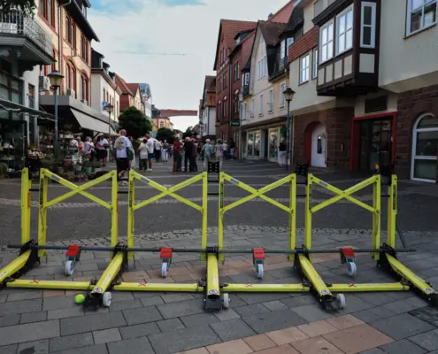 Zufahrtsschutz / Einkaufsstraße Kirchhain / Mifram