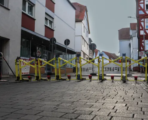 Zufahrtsschutz/ Verkehrssicherung für Events in Hessen